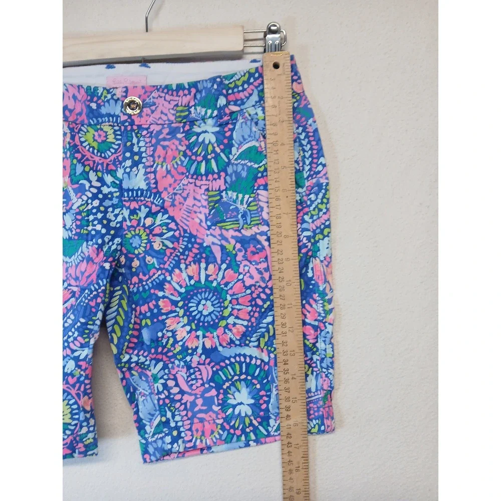 Lily Pulitzer size 2‎ shorts chipped Bermuda madina country club modest 9